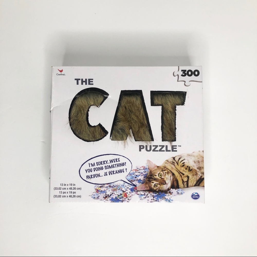 CAT puzzle 300 pieces, NEW never opened